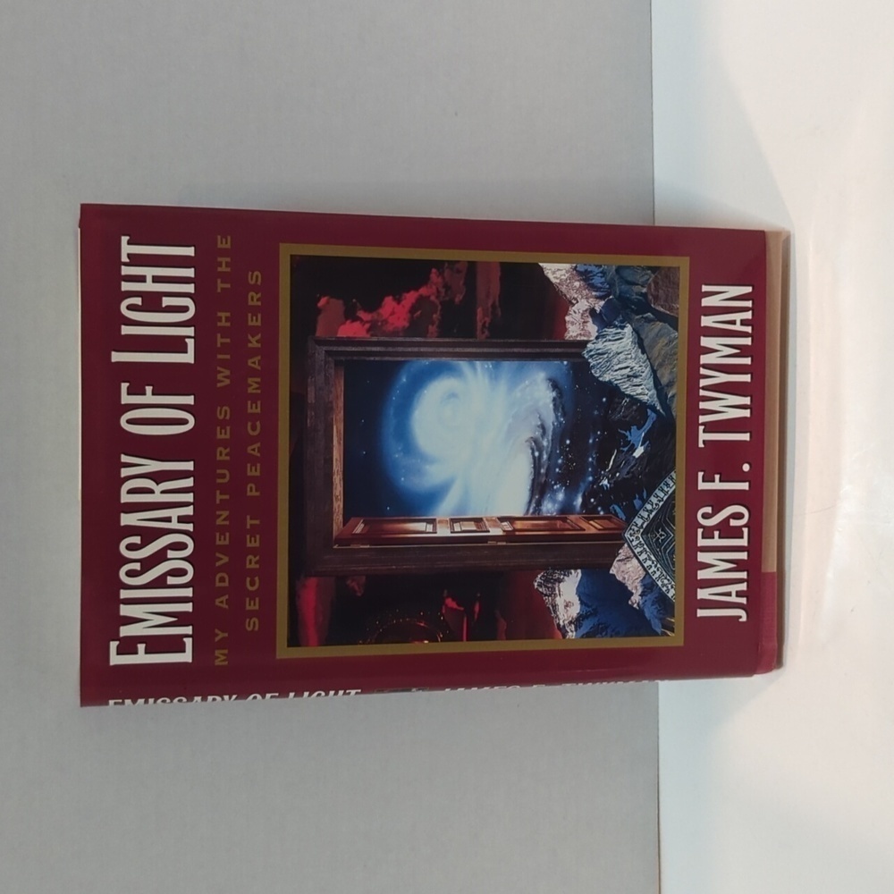 James F. Twyman Emissary of Light HB Book w/Cover Copyright 1996